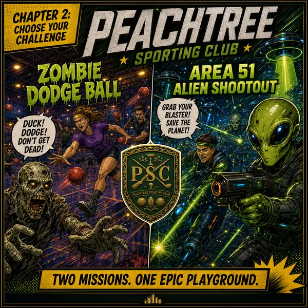 Peachtree Sporting Club, Dragon Con 2026, 207 Peachtree Multiverse food, cocktails, events, downtown Atlanta for Dragon Con